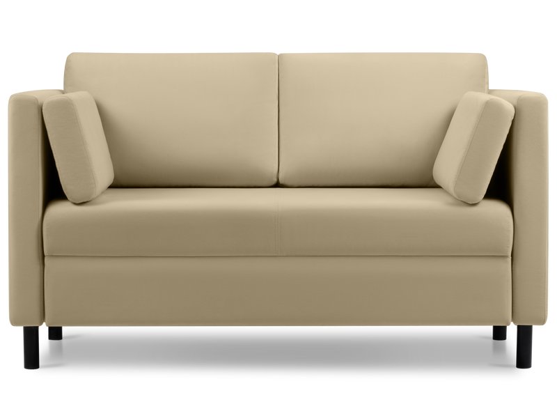 Диван прямой Кела Мини Велюр Бежевый