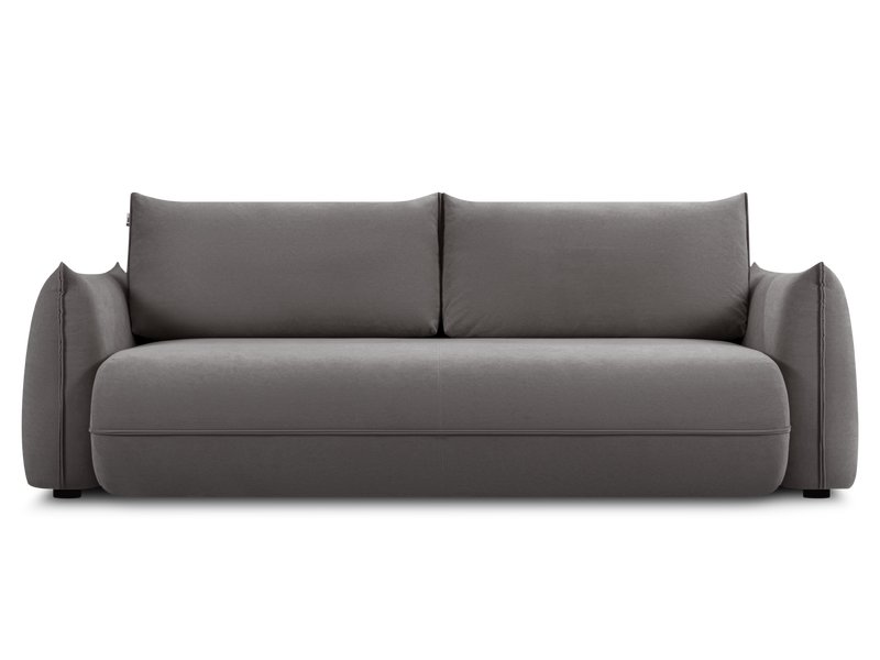 Диван прямой Терм Велюр Серый