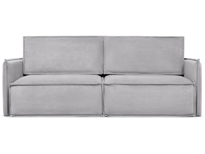 Диван прямой Ольен Велюр Серый