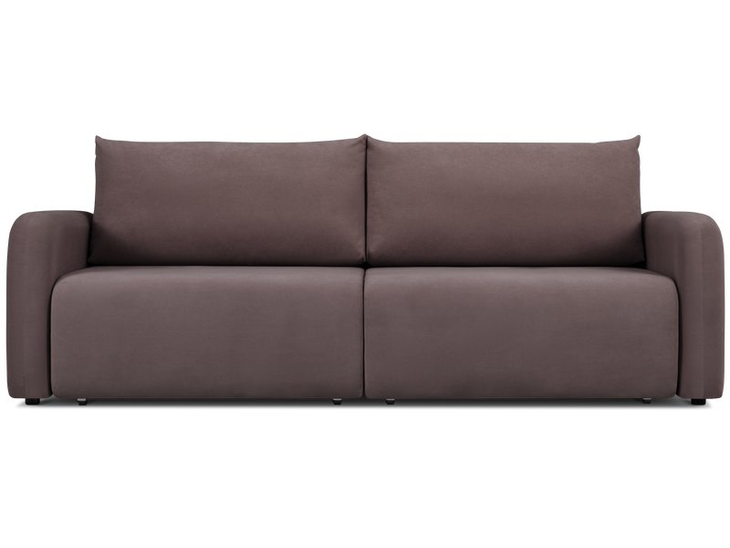Диван прямой Картос Велюр Коричневый